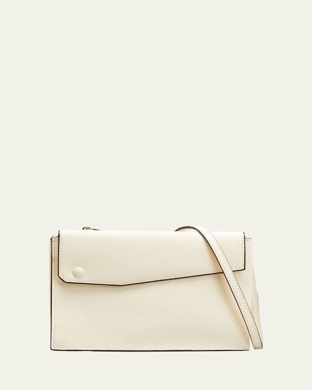 Trio Pouch Calfskin Crossbody Bag